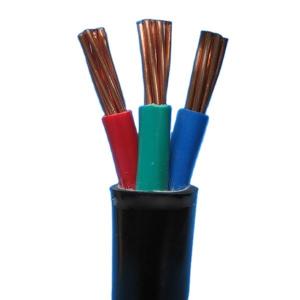China Underground Electrical Copper Wire 0.5mm2 Pvc 300/500v Rvv H05vv-f wholesale
