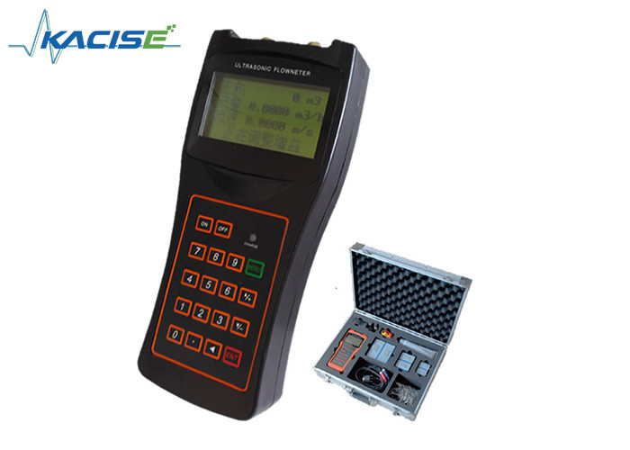 China Rechargeable Battery Portable Ultrasonic Flow Meter For Routing Inspection on sale