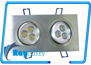 China 3 x 4w MR16 ceiling light fixture , RGB led spot with DMX 512 dimmable wholesale
