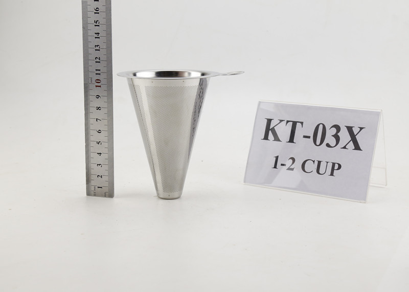 China FDA Certificate Stainless Steel Coffee Dripper For 600ML Glass Pot ,  Food Grade wholesale
