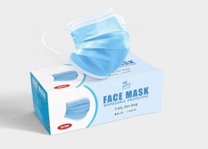 China OEM Disposable Non Woven Face Mask Breathable Civil 2 Ply Face Mask wholesale