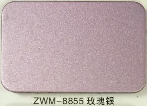 China Chemical Polishing Rose Silver 1220*2440mm Solid Aluminium Sheet wholesale