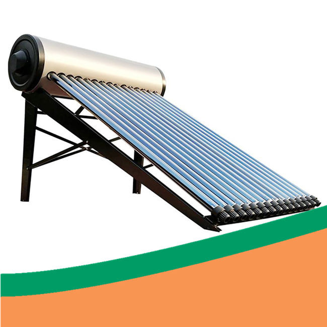 Quality Low pressure painted steel solar hot water heating low pressure solar water heater for sale