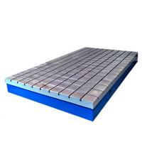China Ra3.2 Crossed T Slot Cast Iron Surface Plates Working Table for sale