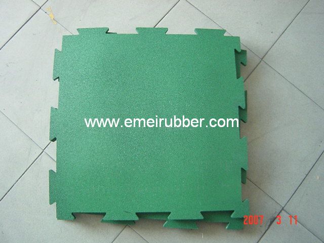 China interlocking rubber tile/interlocking rubber mat wholesale