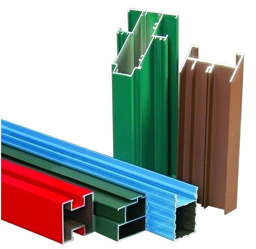 Non-insulated T4 Exterior Aluminum Sliding Window Frame Extrusion Profiles With Milling , Drilling
