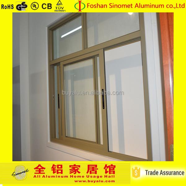 Quality Easy Used Aluminum Alloy Window Profile Sliding Window Sections Catalogue for sale