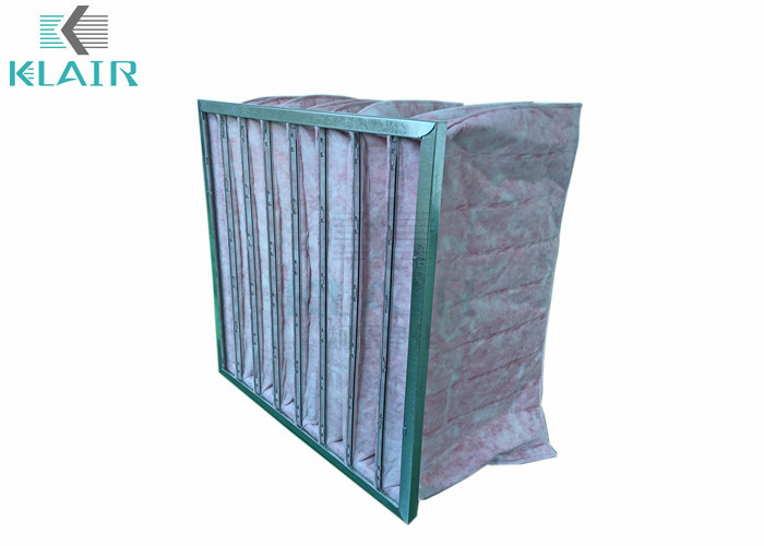 China Glass Fiber Bag Air Filters M5 M6 F7 Efficiency Industrial Application wholesale