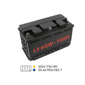 China FOBERRIA 6 Qw 100H Auto Start Stop Battery 100AH 20HR 850A Yacht Battery wholesale