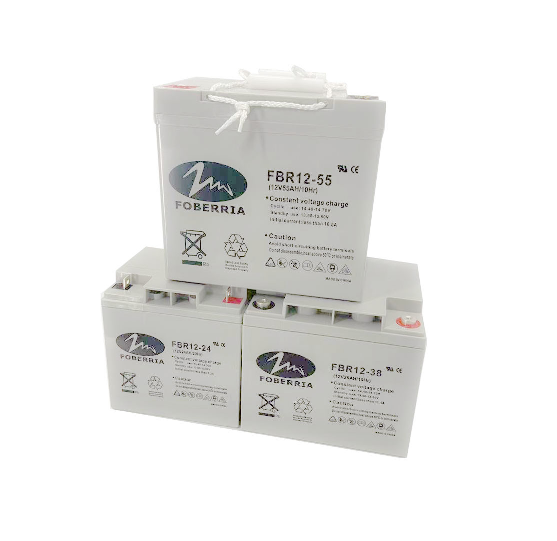 China FBR 29Ah 34Ah High Capacity Gel Lead Acid Battery Sulfuric Acid Battery wholesale