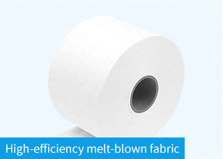 China FFP2 PP Melt Blown Nonwoven Fabric Anti Static Low Resistance wholesale