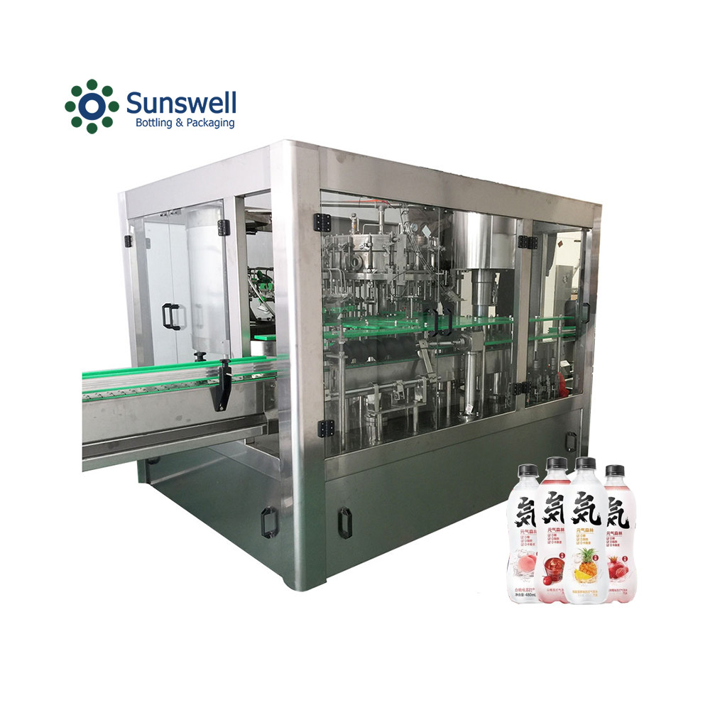 China 3000bph Carbonated Water Processing Machine Soft Energy Drink Bottling Plant wholesale