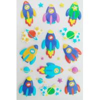 China Professional Puffy 3D Foam Stickers Non Toxic For Children Silk Screen Printing for sale