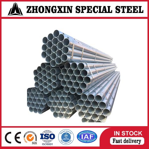 China 4 Inch Galvanized Steel Round Tube Pipe BS 1387 ASTM A53 For Scaffolding wholesale