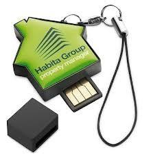 China Small house Metal USB Flash Drives wholesale