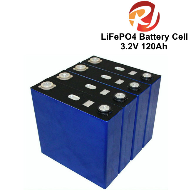 China Deep Cycle life 3.2V 120Ah LiFePO4 Battery Cell Prismatic For Solar / Wind Power Energy Storage wholesale