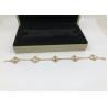 Buy cheap Customized 18K Yellow Gold Bracelet Fashion VCA Magic Alhambra Bracelet from wholesalers
