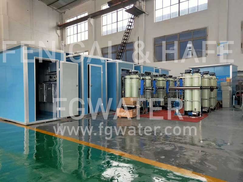 Quality Plc Reverse Osmosis Water Treatment System Purification Filtration Cnp Pump for sale