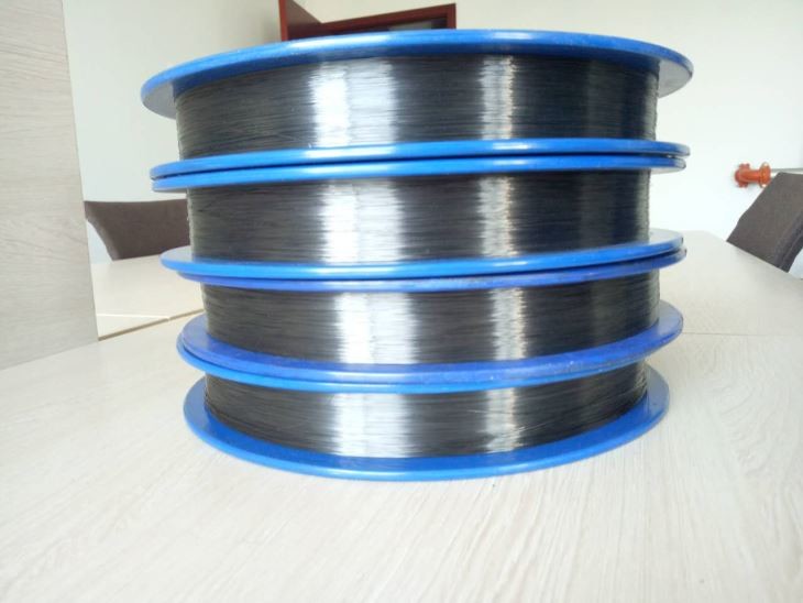 China Dia 3mm Swaging Black Tungsten Heating Wire For HID Lamps wholesale