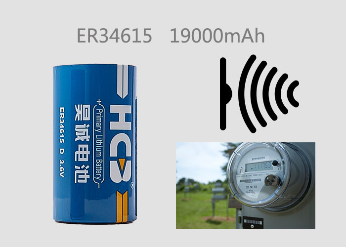 Bobbin Li-SOCl2 Battery 19000mAh 3.6V D Model 5000mA For Smart Meter Wireless Sensor NB LOT