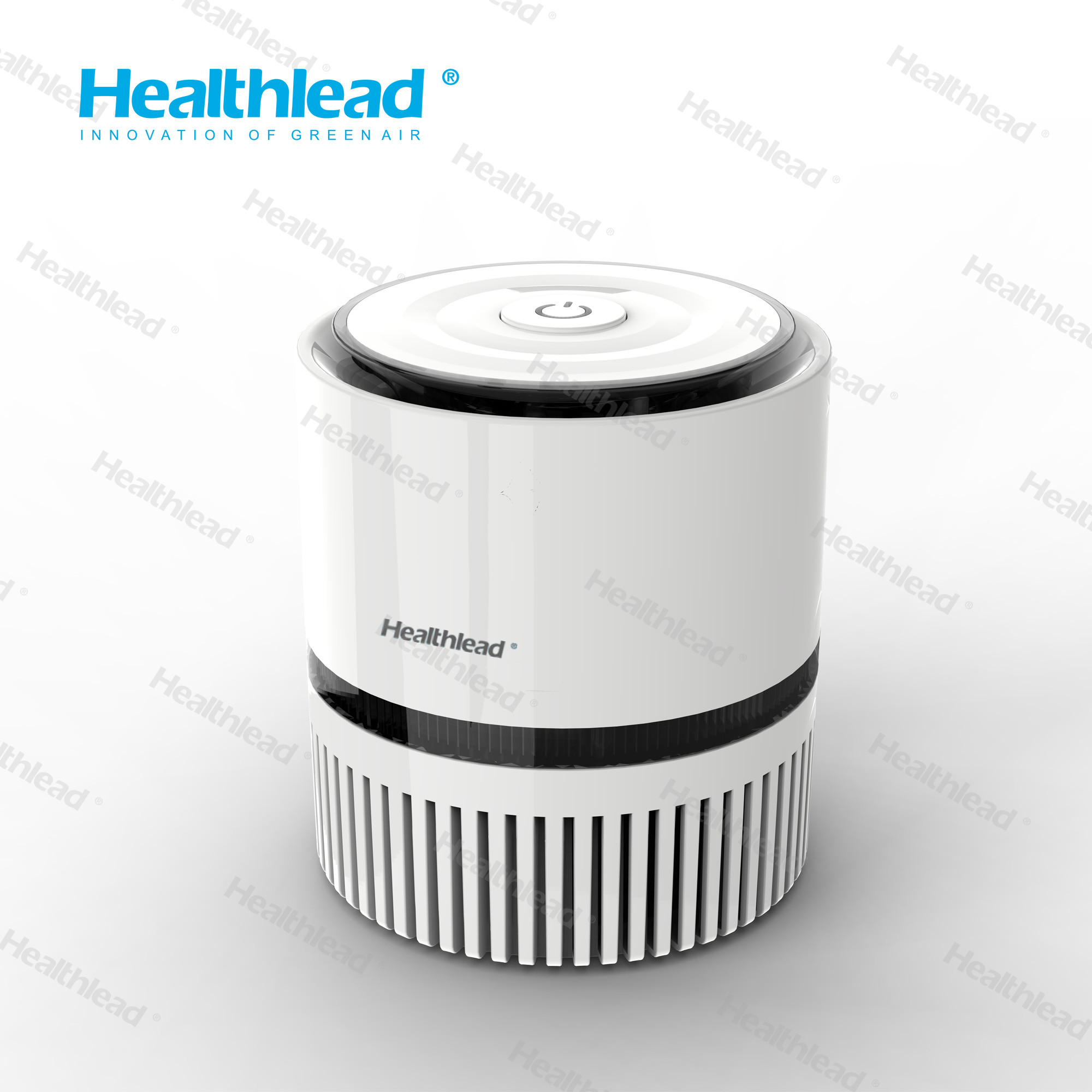 Buy cheap Healthlead 2 Speed Desktop Hepa Air Purifier Concentration Over 1 Million/Cm3 from wholesalers