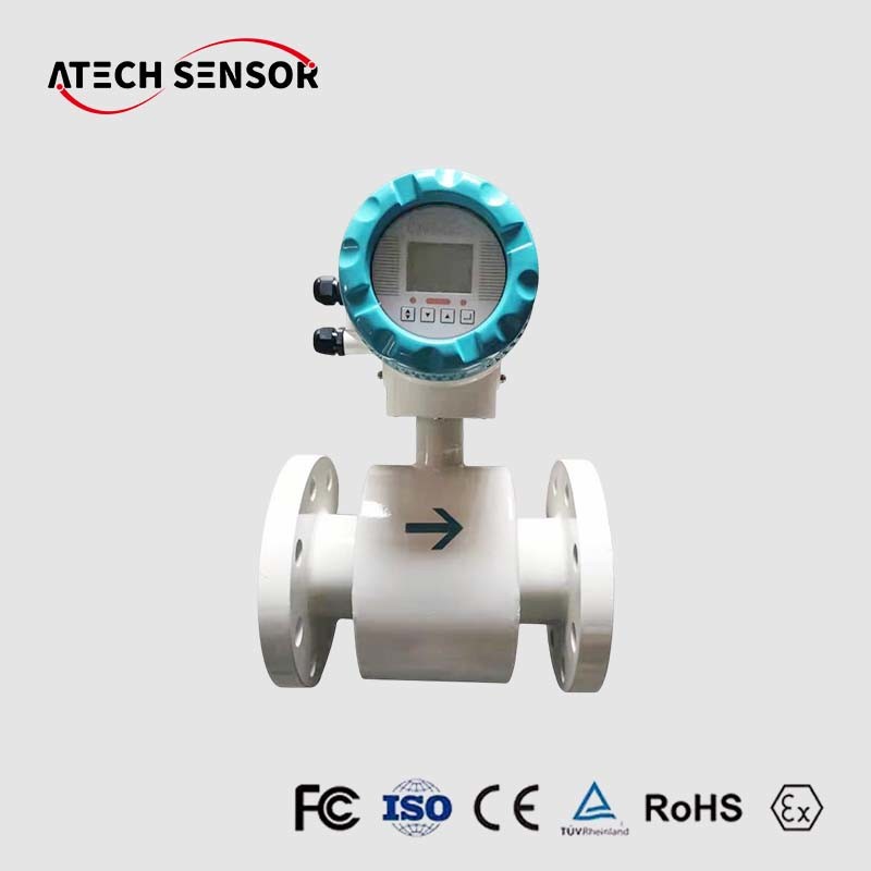 China Atech OEM High Stable Digital Display Mechanical Water Flow Meter Electromagnetic Flow Meter on sale