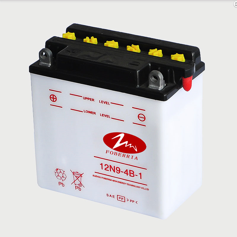 China MF Dry Cell Low Self Discharge Motorcycle Lead Acid Battery 12V 6.5ah 7ah 9ah wholesale