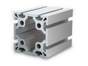 China Industrial Aluminium Frame Material Brackets , T Track V Slot Extrusion Aluminium Profile wholesale