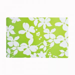 China Green And White Pp Fabric Placemats Protect The Table From Water Marks wholesale