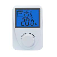 230V Non Programmable Digital Heating Room Thermostat Blue Backlight Gas Boiler for sale