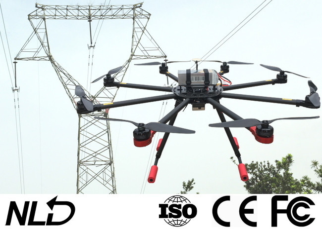 8 Wings Gps And Camera Drone Power Lines Empty Weight 4kg for sale