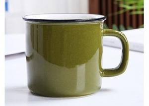 China Printable 16 Oz 350ml Glazed Ceramic Coffee Mugs wholesale