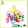 ASTM Huggable Plush Rattle Toys With PP Cotton Filled for sale