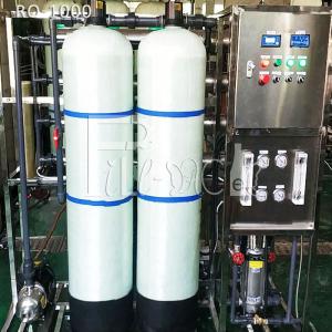 China 500-2000LPH Pure Drinking Mineral Water Treatment Reverse Osmosis Purification Equipment Machine System wholesale