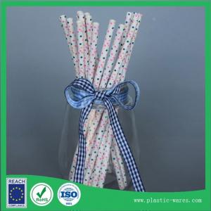 China Straight Paper water drinking straw for Wedding Birthday Party disposable paper drink straws wholesale