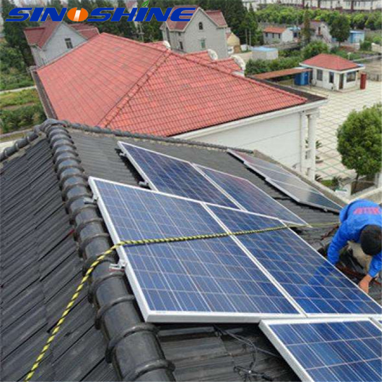 China 20kw 40kw 100kva solar panel cleaning power system with battery for home wholesale