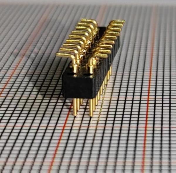 Quality 2mm Pitch Pin Header Connector IC Chip Smd 2x11P Empty 4 Pin SMT for sale
