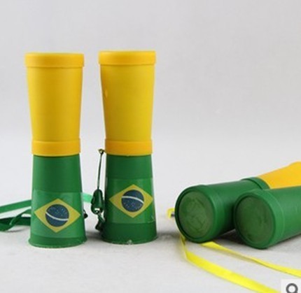 China Fan Horn With 3 Sections For 2014 World Cup Brazil Souvenirs wholesale