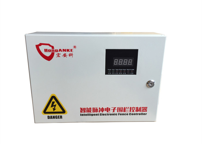 China 1 Zone 4 Wires Pulse Electric Fence Energizer DC 24V LED Indicator 5.0J Energy wholesale