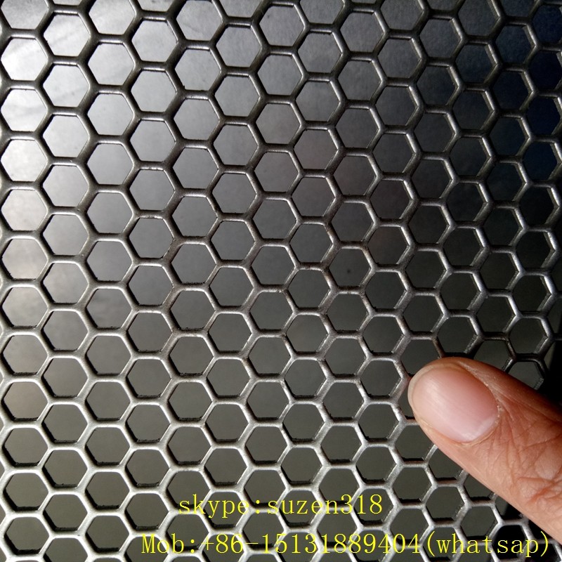 China aluminum powder coating white perforated metal sheet panels for walls wholesale