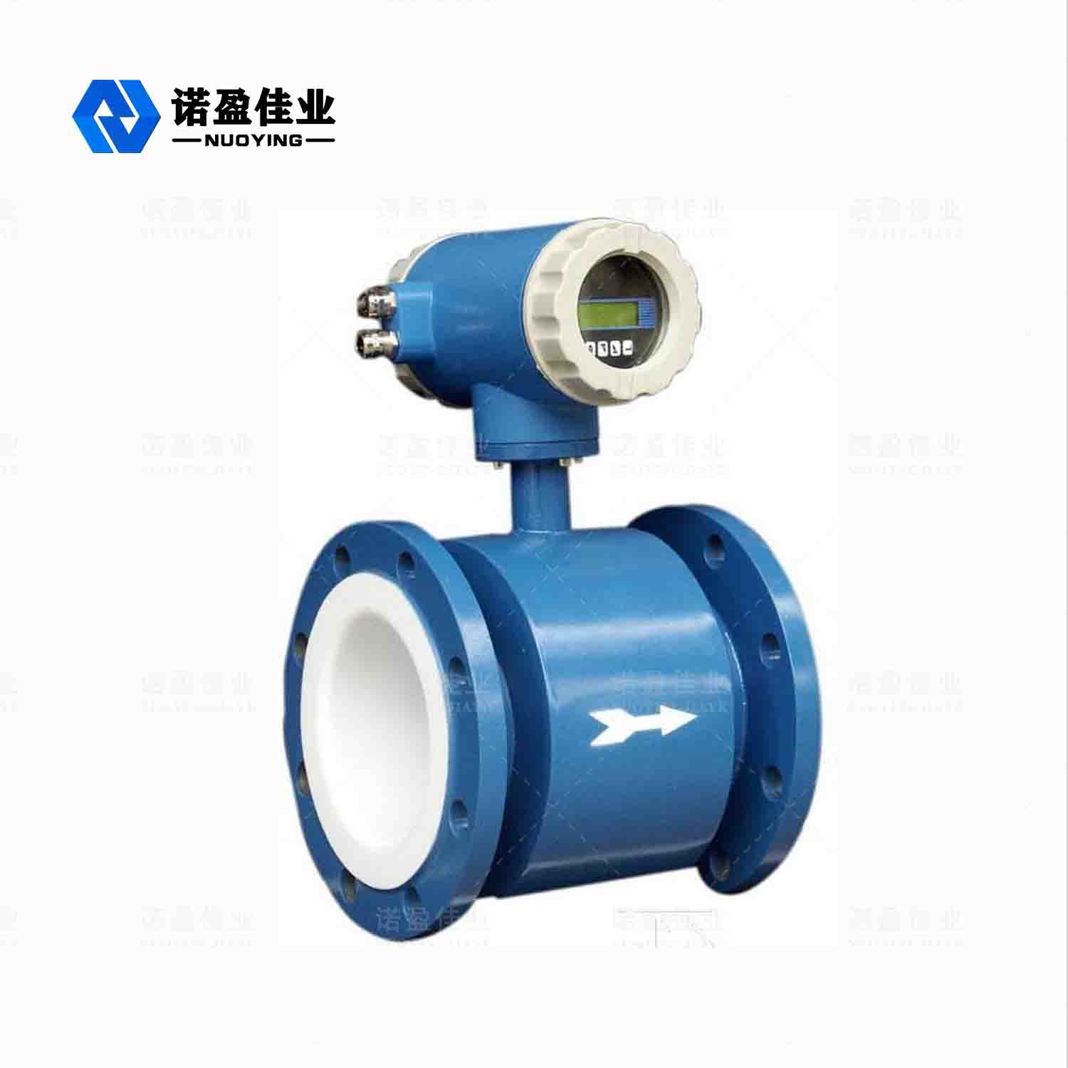 Slurry Type Electromagnetic Flow Meter 24VDC Strong Anti Interference Ability