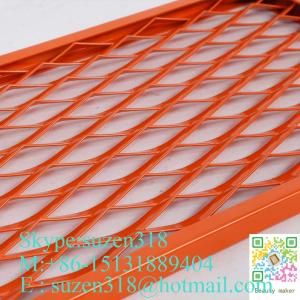 China PVDF aluminum expanded metal panel for exterior building material wholesale