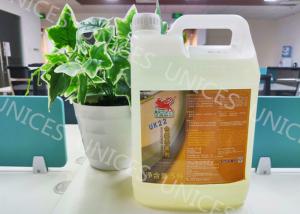 China Light Yellow Liquid Chlorine Disinfection , 5L Hypochlorous Acid Disinfectant wholesale