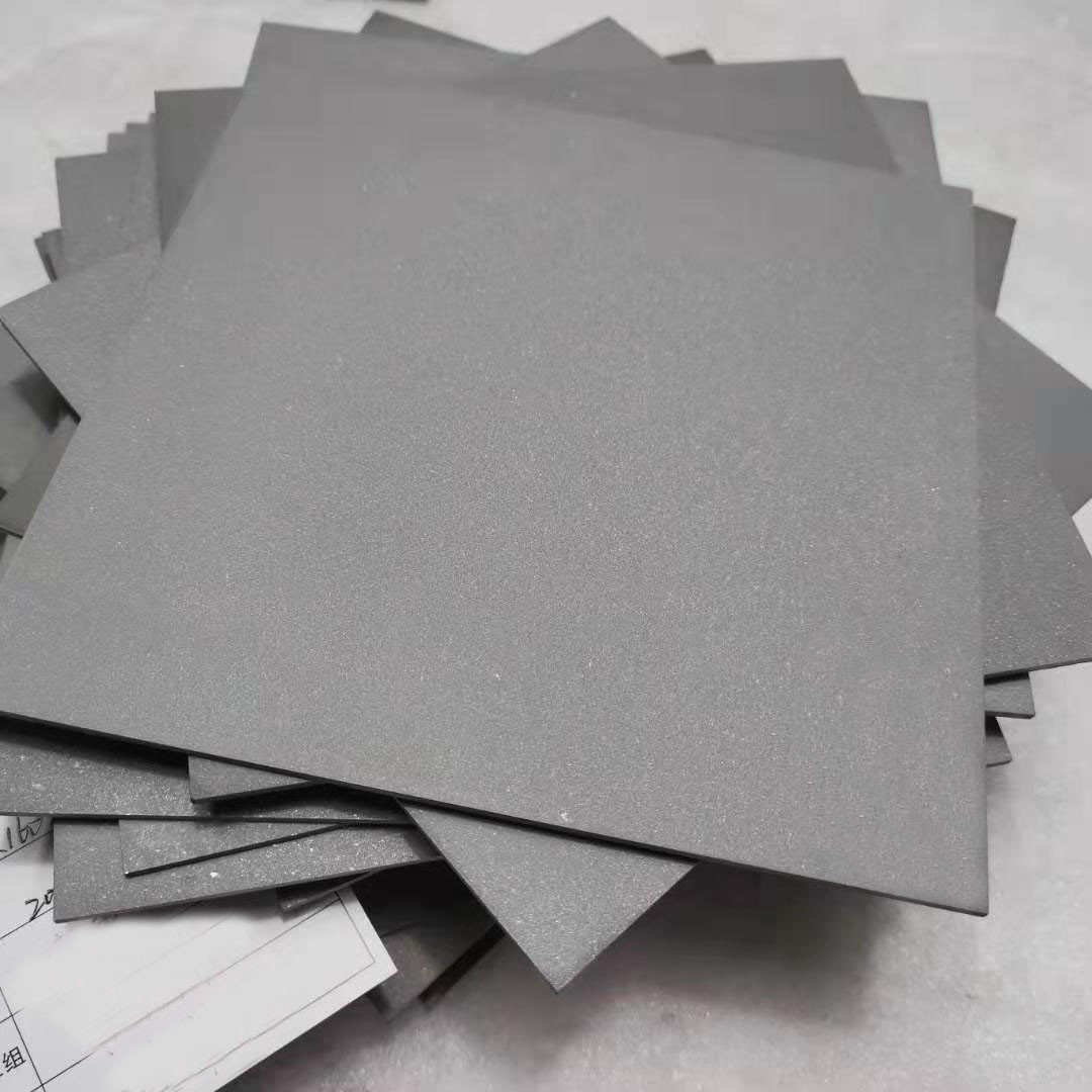 China 1cm Thick Sandblasting Molybdenum Plate Radiation Shields Moly Sheet wholesale