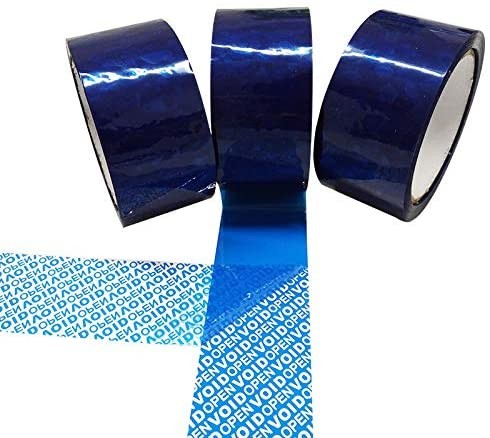 China Customized Design Anti-Theft Warranty Self Sealing Security Tape Open Void Tamper Evident Packing Tape on sale