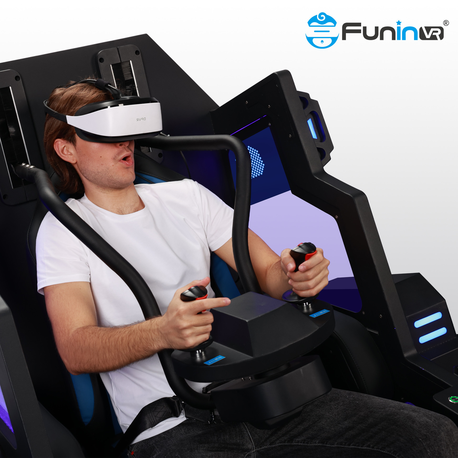 9D Virtual Reality Shooting Simulator VR Mecha for shopping mall 360VR Mecha for sale
