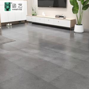 China Self Adhesive Waterproof Vinyl Flooring Sticker Grey For Indoor Living Room wholesale