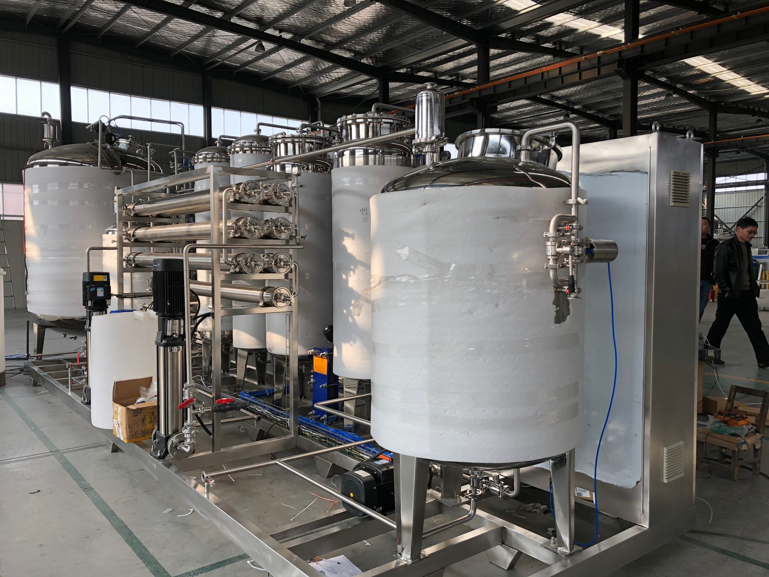 China Reverse Osmosis Water Treatment System Purified Water System In Pharma wholesale