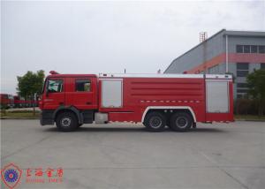 China 6X4 Drive Six Seats Mercedes Chassis Fire Rescue Truck Throw Range Over 70 Meters on sale