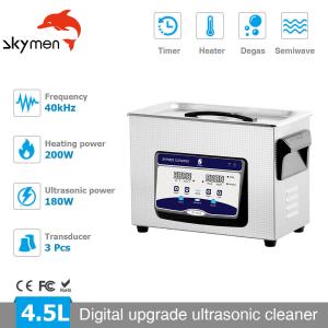 China 4.5L 90W Benchtop Ultrasonic washer 1mm Tank For Dental Instruments wholesale